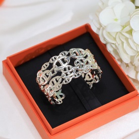 Широкая версия, новая роскошная модель браслета Hermes Pig Nose,
