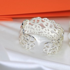 Широкая версия, новая роскошная модель браслета Hermes Pig Nose,