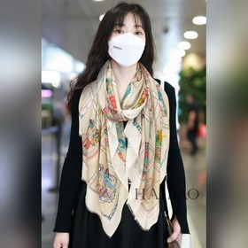 Самый популярный товар года от H 【Длинный шарф с узором «Скачущие