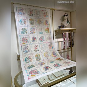 Самый популярный товар года от H 【Длинный шарф с узором «Скачущие