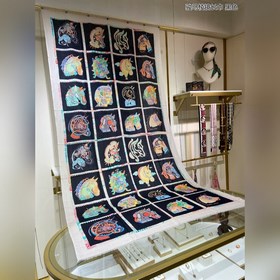 Самый популярный товар года от H 【Длинный шарф с узором «Скачущие