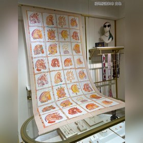 Самый популярный товар года от H 【Длинный шарф с узором «Скачущие