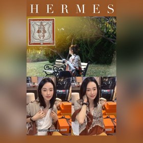 Hermes, великолепная цветовая комбинация! Золотисто-коричневый цвет, очень прият