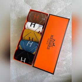 Hermes · Hermes Большие новые женские носки средней длины из крол