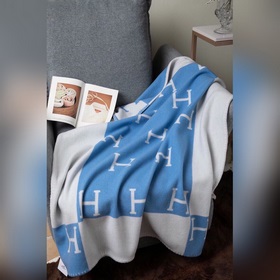 Hermes · Большой детский плед из кашемира, подходит для взрослых 