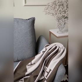 Hermes · Большой детский плед из кашемира, подходит для взрослых 