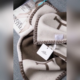 Hermes · Большой детский плед из кашемира, подходит для взрослых 