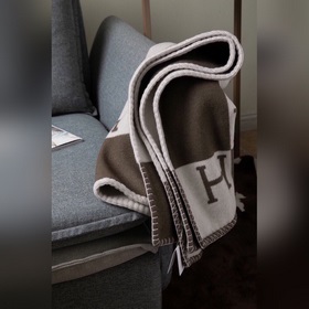 Hermes · Большой детский плед из кашемира, подходит для взрослых 