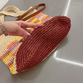LOEWE Сумка из соломы, изготовленная вручную, через плечо