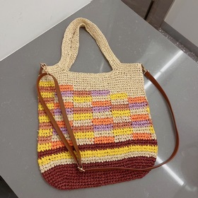 LOEWE Сумка из соломы, изготовленная вручную, через плечо