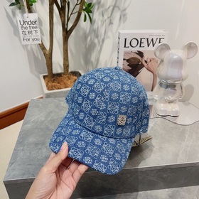 LOEWE Французская высококачественная джинсовая бейсболка, подходи