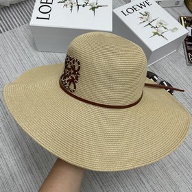Loewe/Loewe весенне-летняя широкополая шляпа с широкими полями дл