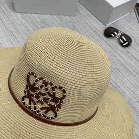 Loewe/Loewe весенне-летняя широкополая шляпа с широкими полями дл