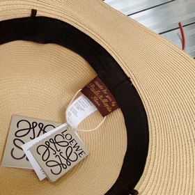 LOEWE Новая модель соломенной шляпы, пляжная шляпа, солнцезащитна