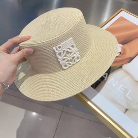 LOEWE Ройве, шляпа с плоским верхом, небольшая свежая шляпа от со