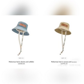LOEWE (Loewe) новый рыбацкий капелюх, ковбойская шляпа, оригиналь