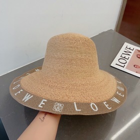 LOEWE соломенная шляпа, пляжная шляпа, шляпа от солнца, изготовле