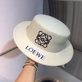 Новинка в белом цвете LOEWE 21SS, новая модель шляпы, эксклюзивн