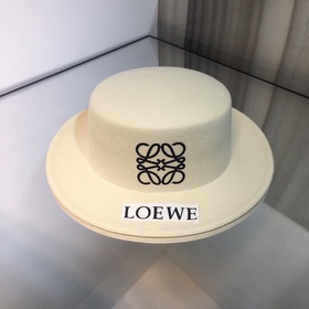 Новинка в белом цвете LOEWE 21SS, новая модель шляпы, эксклюзивн
