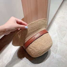 LOEWE 2023 Ручная работа, шляпа из рафи, ручная вязка, рыбацкая ш