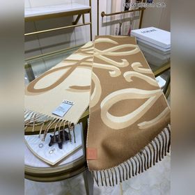 Высококачественный нейтральный дизайн от Loewe 【Длинный шарф с ло