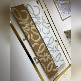 Высококачественный нейтральный дизайн от Loewe 【Длинный шарф с ло