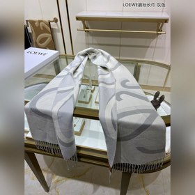 Высококачественный нейтральный дизайн от Loewe 【Длинный шарф с ло