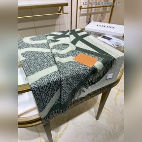 Loewe Двусторонняя шерстяная накидка LOEWE Я очень счастлив приоб