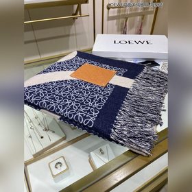 Loewe Двусторонняя шерстяная накидка LOEWE Я очень счастлив приоб