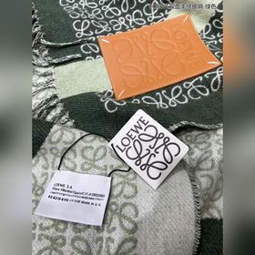 Loewe Двусторонняя шерстяная накидка LOEWE Я очень счастлив приоб