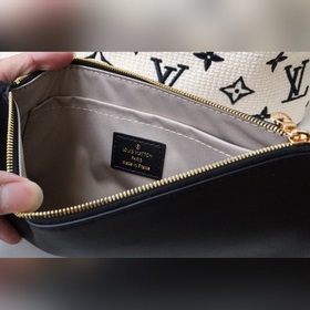 Оригинальная сумка Neverfull MM22838 черного цвета из новой капсу