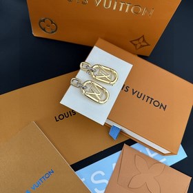 Lv Louis Vuitton 2023 ранневесенняя новинка серьги-гвоздики в сти