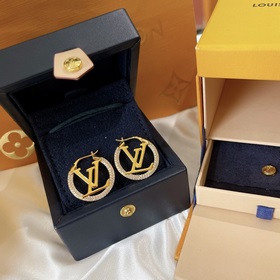 1880  2023 Новая модель LV с круглым логотипом и бриллиантами. С