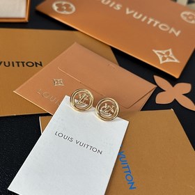 Lv Louis Vuitton 2023 ранневесенняя новинка серьги-гвоздики в сти