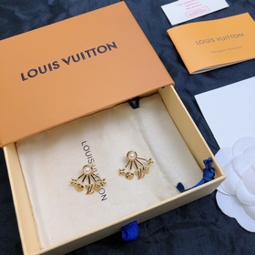 Превосходные серьги LV Louis Vuitton, высококачественные, изготов
