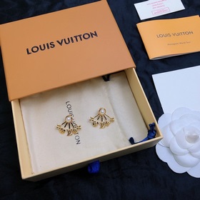 Превосходные серьги LV Louis Vuitton, высококачественные, изготов