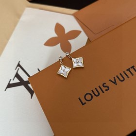 Lv Louis Vuitton 2023 ранневесенняя новинка серьги-гвоздики. Клас