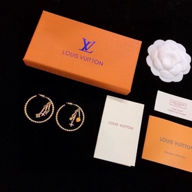 Элегантные серьги LV. LOUIS VUITTON завоевали мир моды, представл