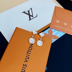 Lv Louis Vuitton 2023 ранневесенняя новинка серьги-гвоздики в рет