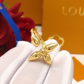 Номер LVJZ0001 【LV новейшая модель кольцо для пожилых людей золот