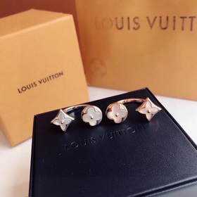 Уровень покупки Lv Louis Vuitton Двойной цветок Белый ракушка Кол
