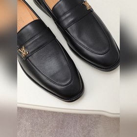 (Lv) Новейшая модель мужских кожаных туфель для повседневной носк