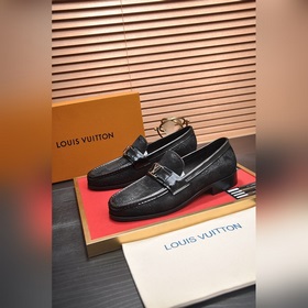 【LV】 (оригинальная кожаная подкладка) Новейшие кожаные деловые ту