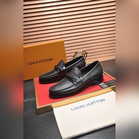 【LV】 (оригинальная кожаная подкладка) Новейшие кожаные деловые ту