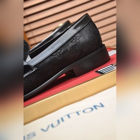 【LV】 (оригинальная кожаная подкладка) Новейшие кожаные деловые ту
