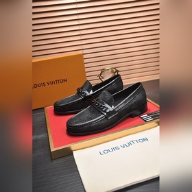【LV】 (оригинальная кожаная подкладка) Новейшие кожаные деловые ту