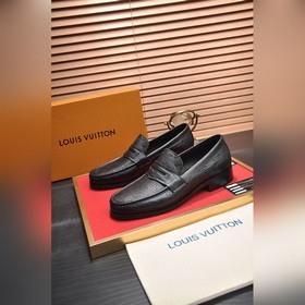【LV】 (оригинальная кожаная подкладка) Новейшие кожаные деловые ту