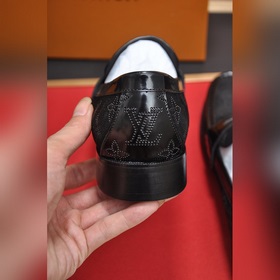 【LV】 (оригинальная кожаная подкладка) Новейшие кожаные деловые ту