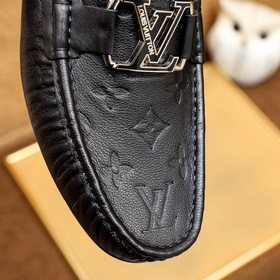 LV Louis Vuitton мужские туфли высшего качества, точная копия ори