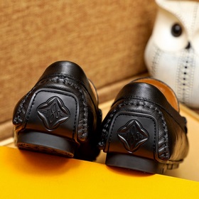 LV Louis Vuitton мужские туфли высшего качества, точная копия ори